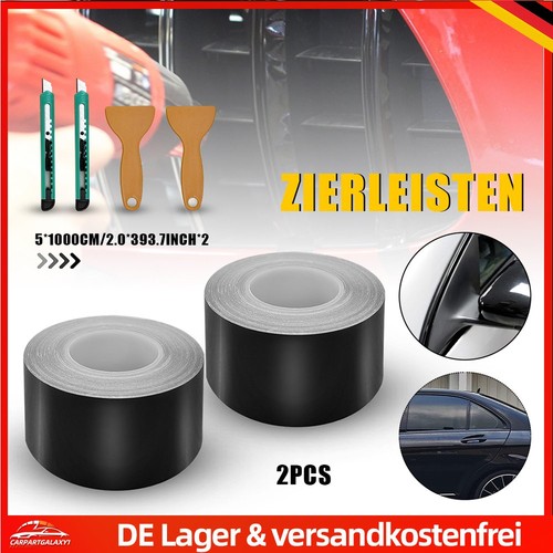 10m chrom delete folie - chrom, schwarz